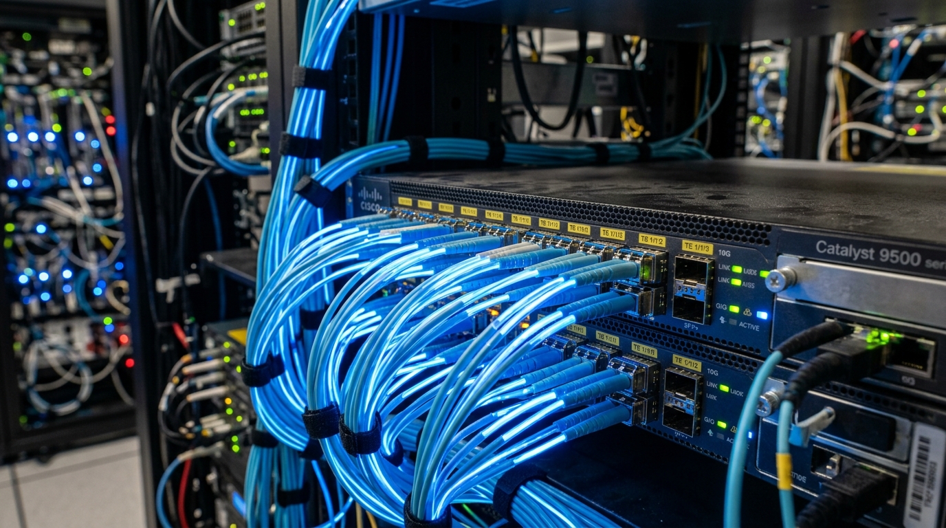 Conectividad WAN y fibra óptica